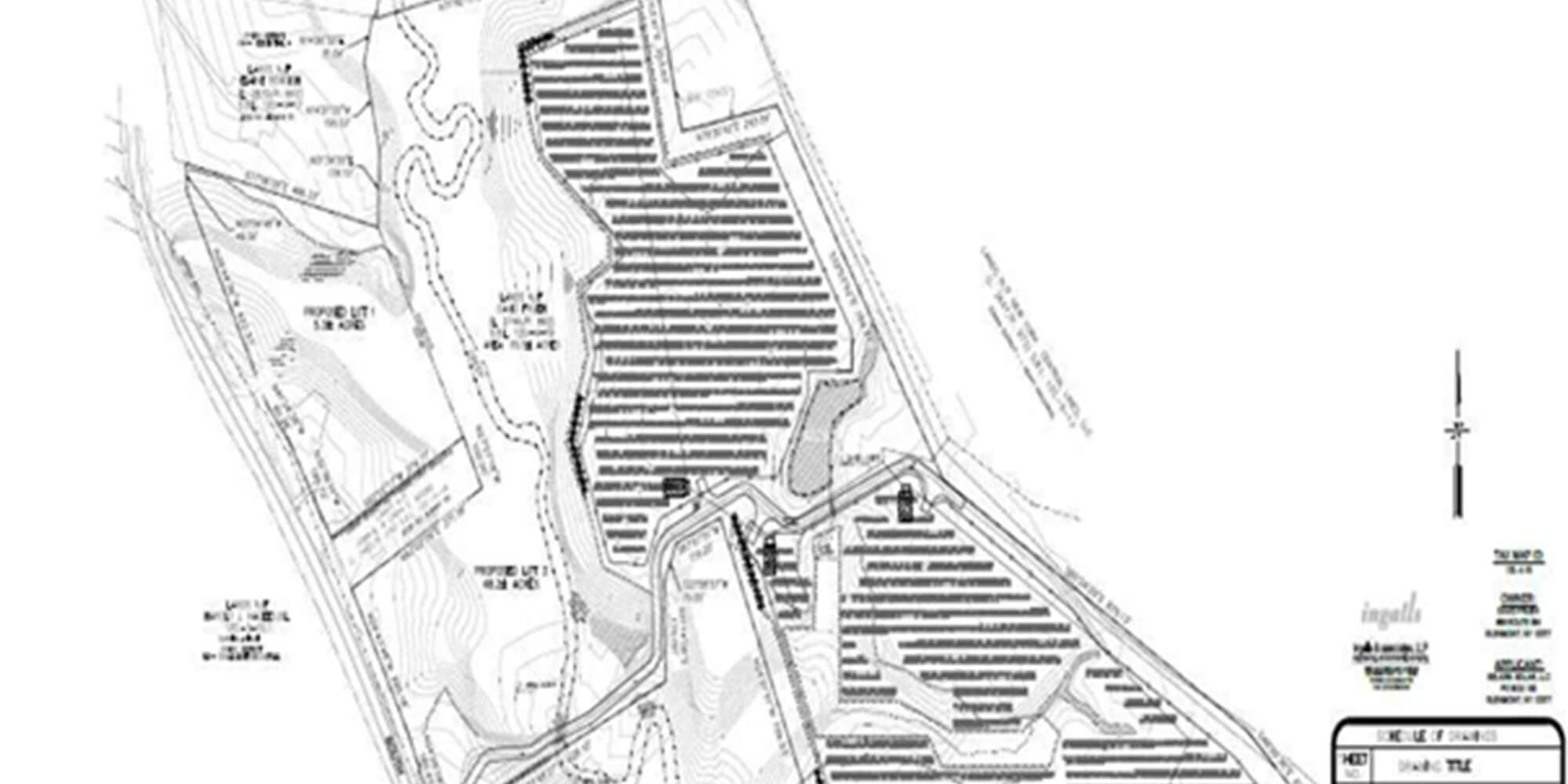 Black and white map graphic