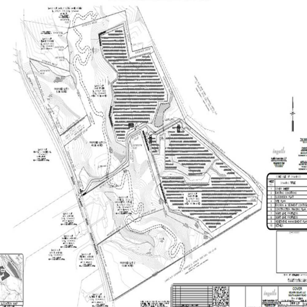 Black and white map graphic